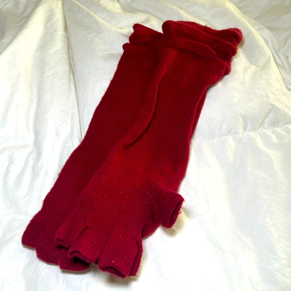 Worn Once Michael Stars Fingerless Slouchy Gloves